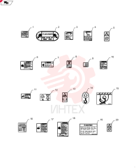 DANGER DECAL YN20T01221P1 (2)