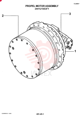 MOTOR, HYDRAULIC 2441U1053F1