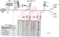 WIRING ASSY, ELEC (F1 ONLY), Serial Range: -4/9/99 24100J20706F1 (14)