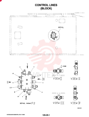 CONTROL LINES, BLOCK (PT STD), QTY-F1: F1, QTY-F2: -, QTY-F3: -, QTY-F4: - YM64HU0005F1 (1)