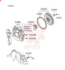 Схема (ED190LC) - BLADE RUNNER EXCAVATOR/DOZER BTW YL02U0101 - YL03U0135 (1/02-12/06) VAME080975