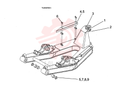 Схема (ED190LC) - BLADE RUNNER EXCAVATOR/DOZER BTW YL02U0101 - YL03U0135 (1/02-12/06) 24100J21252F1