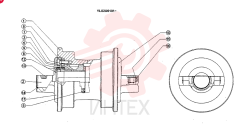 TRACK ROLLER 24100N10083F1