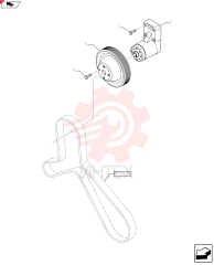 SCREW,Hex Flg, M10 x 1.5 x 20