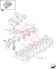 EXHAUST MANIFOLD 2852898