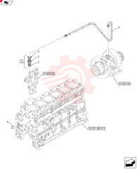HYD CONNECTOR,Hex, M12 x 1.5 x 6.7mm ID x 32mm L