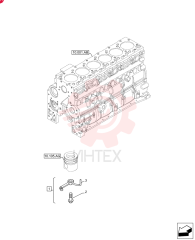 NOZZLE, PISTON COOLI 2852202