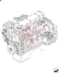 Схема (F4HFE613G B004) - ENGINE 5801862194 - 47587184 TIER4 B (9/15-)