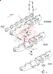 Схема (FD6(T)14) - NISSAN DIESEL ENGINE ASN 050001 - LK400 & LK500A (1/06-12/06) VG14003Z5507 (1)