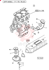 FILLER ASSY-OIL, FOR 71 ONLY