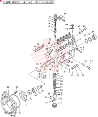 PUMP ASSY-INJECTION, FOR 51,56,57 ONLY