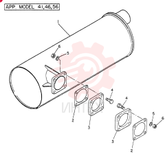 Схема (FD6T04) - NISSAN DIESEL ENGINE - LK500 (1/06-12/06) VG2010296002