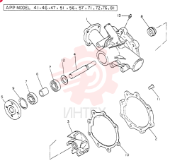 WATER PUMP VG21010Z5000
