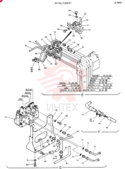 HYDR LINES, UPP 24100J10861F1 (1)