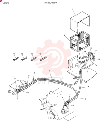 PARTS KIT(AIRCONDITIONER) 24100U350F1