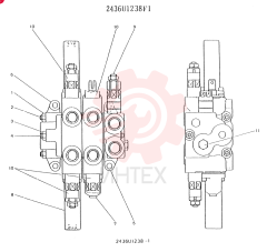 CONTROL VALVE 2436U1238F1