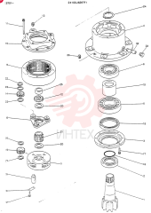 HYDRAULIC MOTOR 24100J6267F1