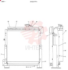 RADIATOR ASSY 2452U377F4