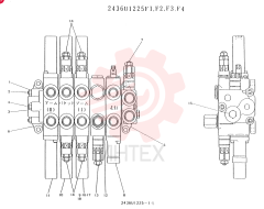 VALVE ASSY, CONTROL 2436U1225F1