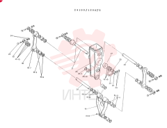 ARM ASSY, EXTENSION, CONSISTS OF REF. 12 TO 27