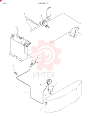 LIGHT, BACK   LE3401, Serial Range: -LE4149
