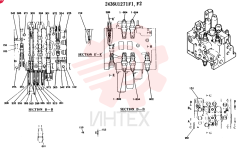 Схема (K904) - MARK II EXCAVATOR ASN YW1119 (1/88-12/03) 2436U1271F1 (1)