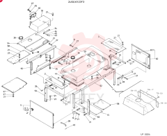 GUARD ASSEMBLY, CONSISTS OF REF. 2 TO 60
