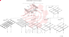 INSTAL, CRAWLER TRACK, CONSISTS OF REF. 2 TO 12