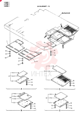 COVER,UNDER, Serial Range: LP1601--LP1870
