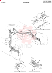 HYDR LINES, LOWER 24100J9458F1
