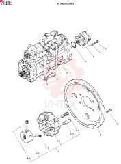 PUMP ASSY,CONNECT 24100N4106F3