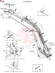Схема (K905LC) - EXCAVATOR ASN YP1282 (1/85-12/03) 24100J10758F1