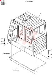 Схема (K905LC) - EXCAVATOR ASN YP1282 (1/85-12/03) 24100N5753P6