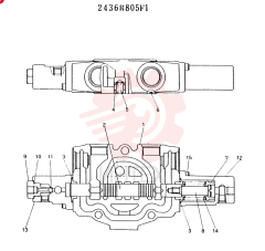 SPOOL ASSY 2436R805F1