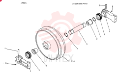 Схема (K905LC) - EXCAVATOR BTW YP0115 - YP0301 (1/85-12/03) 24100N2155F1