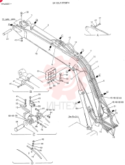 BOOM ASSY, 4.6M 24100J10758F4 (1)