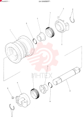 TRACK ROLLER 24100N2925F1