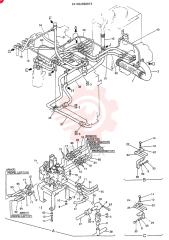 HYDR LINES, UPP 24100J6665F3 (2)