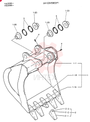 BUCKET ASSY, 0.7H3