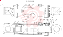 BUCKET CYLINDER 2438U568F2