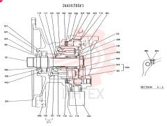 HYDRAULIC MOTOR 2441U785F1