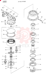 HYDRAULIC MOTOR 24100J10739F2