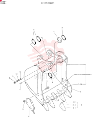 BUCKET ASSY, 0.6M³