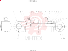 CYLINDER ASSY (CAR DISMANTLE) 2438U725F1