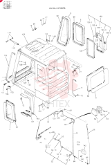 Схема (K907LC) - MARK II EXCAVATOR ASN YQ0565 (NA) (1/87-12/03) 24100J10783F6 (1)