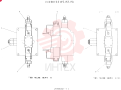 Схема (K907LC) - MARK II EXCAVATOR ASN YQ0565 (NA) (1/87-12/03) 24100U321F1