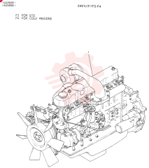 Схема (K907LC) - MARK II EXCAVATOR ASN YQ0565 (NA) (1/87-12/03) YN251-002