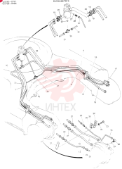 Схема (K907LC) - MARK II EXCAVATOR ASN YQ0565 (NA) (1/87-12/03) 24100J6673F3