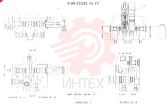 Схема (K907LC) - MARK II EXCAVATOR ASN YQ0565 (NA) (1/87-12/03) 2436U1252F1 (1)
