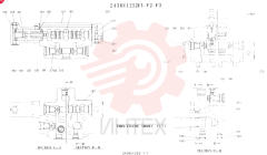 Схема (K907LC) - MARK II EXCAVATOR ASN YQ0565 (NA) (1/87-12/03) 2436U1252F1 (2)